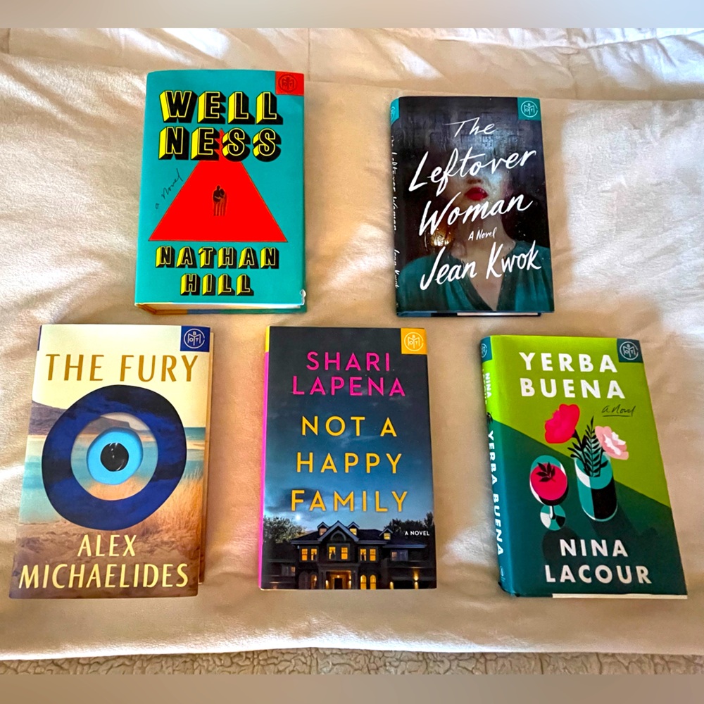 5 Book of the Month Book Club books for only $20 📚😍